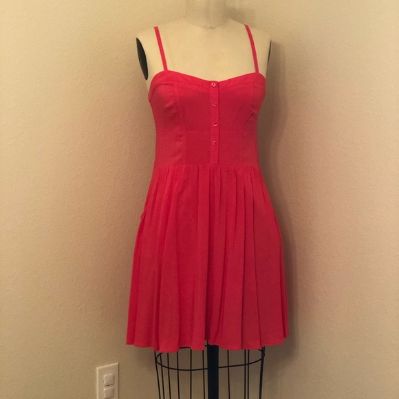 Express Pink Cami Sundress - Picture 2 of 7